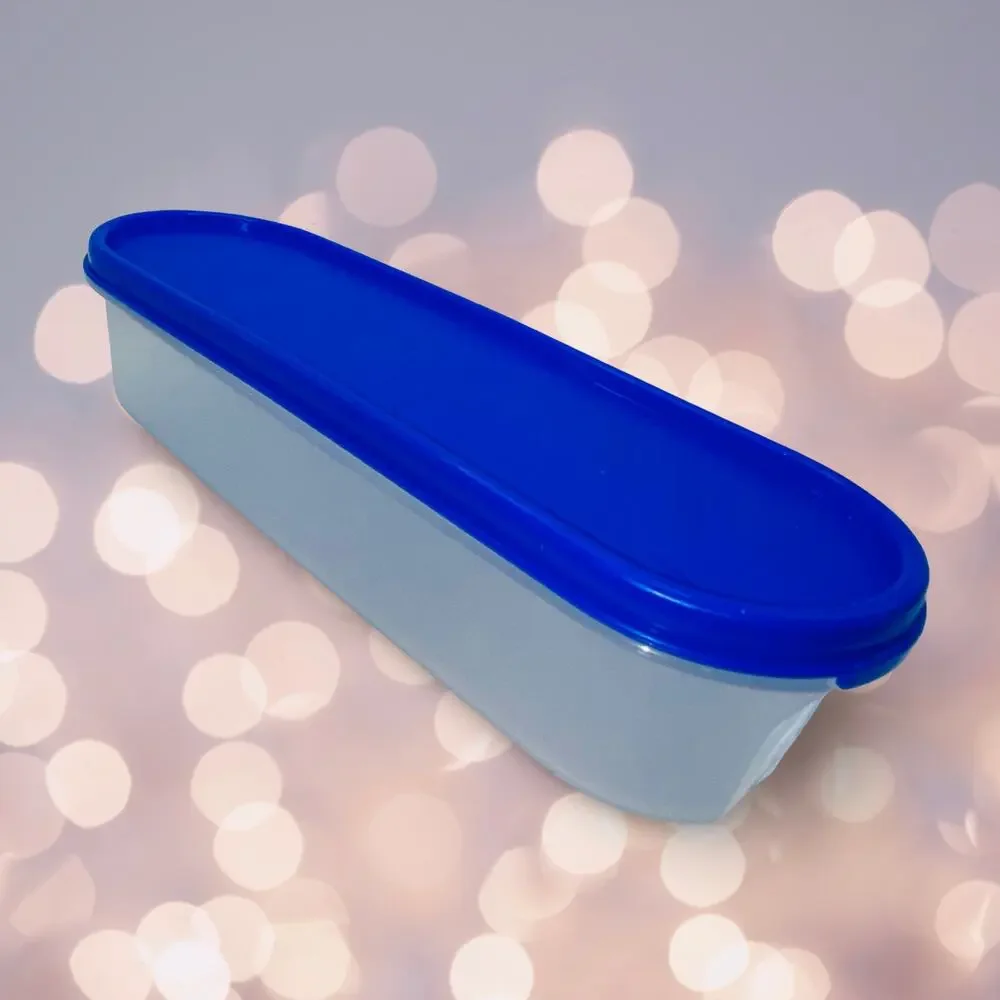 Tupperware Super Oval 1 Modular Mate Container Lid 2399A 2402A Royal Blue Pantry